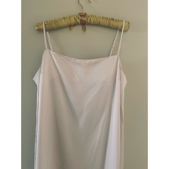 Cream NWT mid-length slip dress from H&M. - Picture 2 of 3